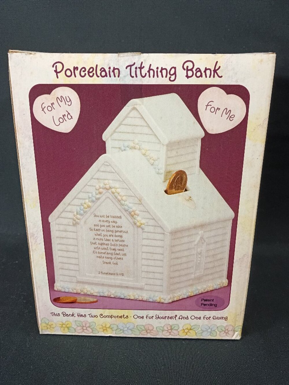 Precious Moments Generous Blessings Tithing Bank 1999 Sealed